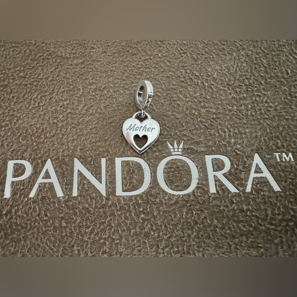 Pandora Dangle Mother In My Heart Charm